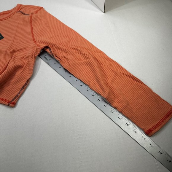 Wild Fable Women's Size 1X Long Sleeve Slim Fit Baby Ribbed Tee Shirt Peach New - Picture 11 of 13